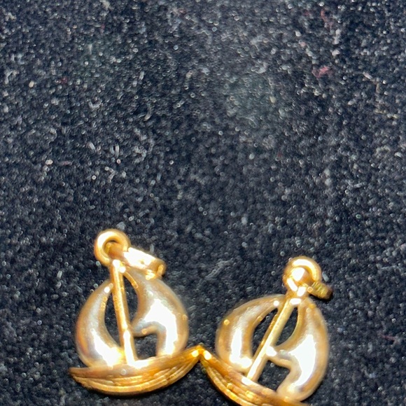 Vintage 18k Gold Pendants Marked 750 (3) - Picture 2 of 4